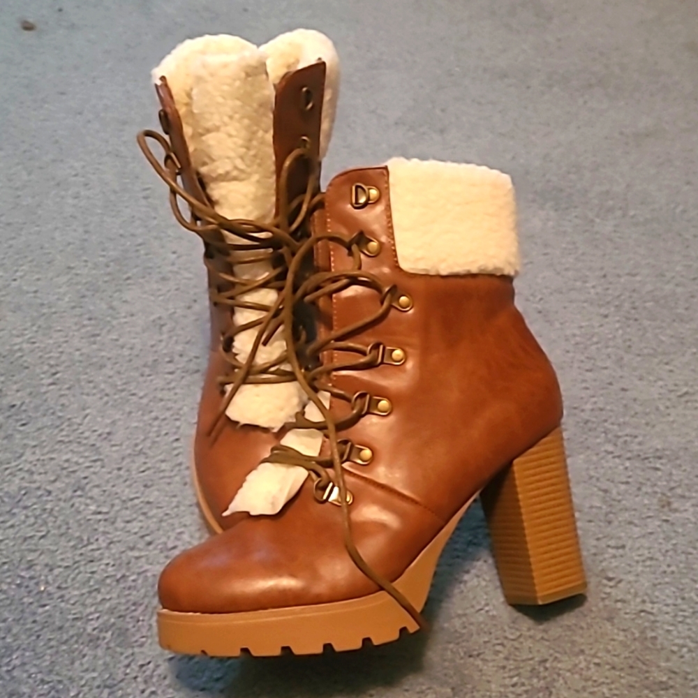 Brown boots